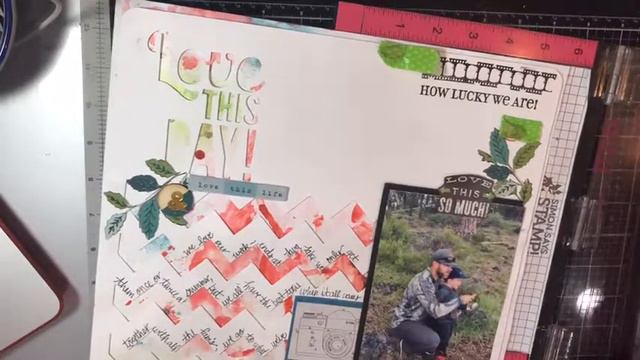 Scrapbooking Process Video ~Love This Day~ смотреть онлайн