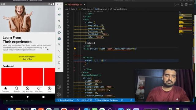 Udemy Clone UI - Part 3 | React Native | Engineer Codewala смотреть онлайн