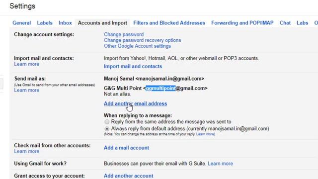 One Login, but Send Mail from Your Other Email Ids (Send Mail from Multiple Email Accounts) смотреть онлайн