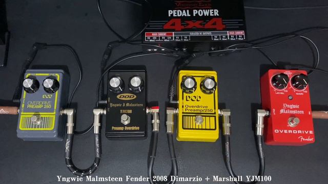 70's DOD 250 Gray - 90's DOD250 - YJM308 VS Yngwie Malmsteen Fender Overdrive Pedal смотреть онлайн