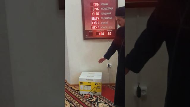 Обращение Усмана хазрата к Джамагату Мечети ☪️ смотреть онлайн