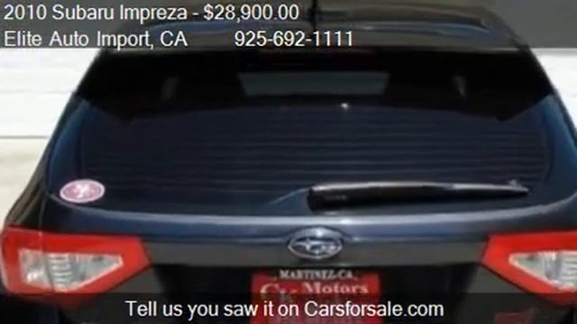 2010 Subaru Impreza STI - for sale in Concord, CA 94520 смотреть онлайн