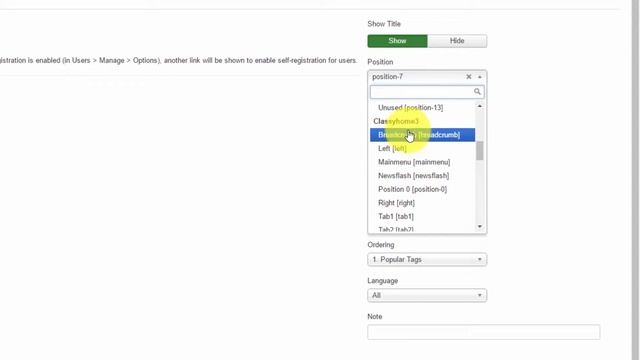 Joomla Managing Module Positions смотреть онлайн