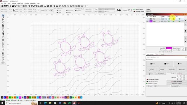 Tracing, Drawing and Node Editing with LightBurn for Lasers смотреть онлайн