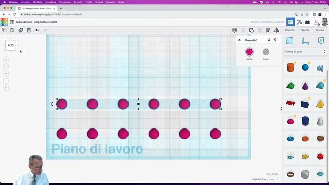 TinkerCAD Esercitazione 4 - Smussature (Dadi) смотреть онлайн