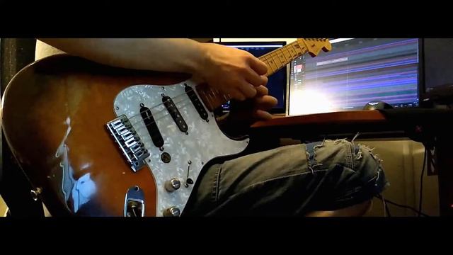 Shadow of Intent - Barren and Breathless Macrocosm (guitar solo cover) смотреть онлайн