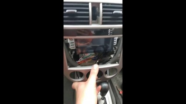 УСТАНОВКА 2DIN МАГНИТОЛЫ ЛАЧЕТТИ, СЕДАН