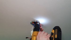 Установка накладных светильников #жкпервыйзеленоградский