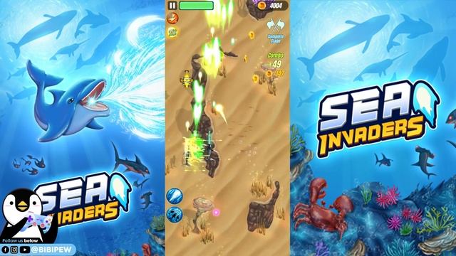 Sea Invaders Chapter 6 Shell SPIRE - GIANT Isopods BOSS Gameplay Fishing Shooting смотреть онлайн