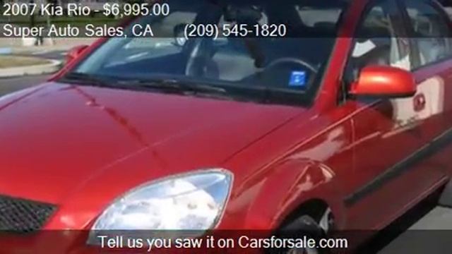 2007 Kia Rio LX 4dr Sedan (1.6L I4 4A) for sale in Modesto, смотреть онлайн