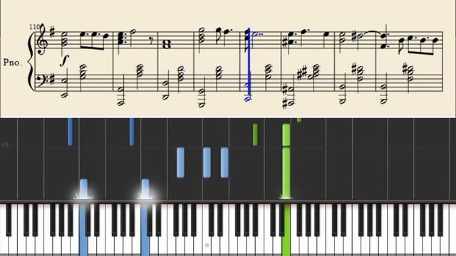 Muse - New Born - Advanced Piano Tutorial + Sheets смотреть онлайн