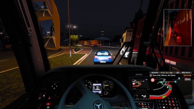ETS2 BUS - Santos para São Sebastião смотреть онлайн