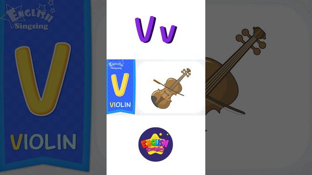 V Phonics - Letter V - Alphabet song смотреть онлайн