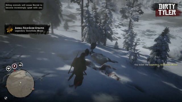 Legendary Snowflake Moose Guide Red Dead Online смотреть онлайн