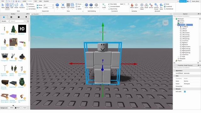 How to add a dummy in Blender [UGC TUTORIAL #1] смотреть онлайн