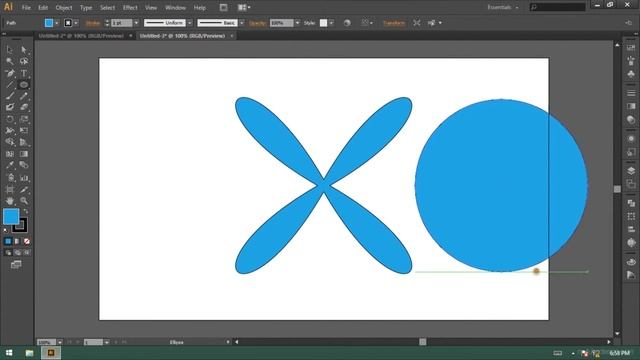 Learn How To Draw A Flower In Adobe Illustrator CC смотреть онлайн