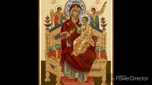 Сильная молитва при онкологии икона Божьей Матери  Всецарица (Пантанасса, то есть Всеповелительница