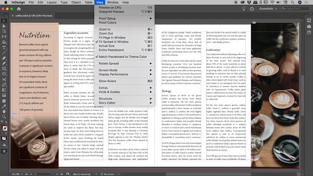 Show Threaded (Connected) Text Frames in InDesign смотреть онлайн