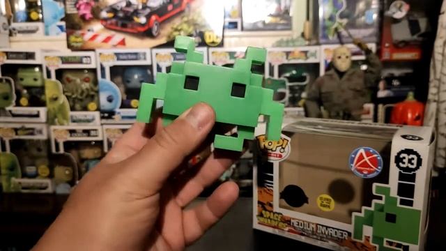 Funko Pop Space invaders-Medium invader gitd gamestop review! смотреть онлайн