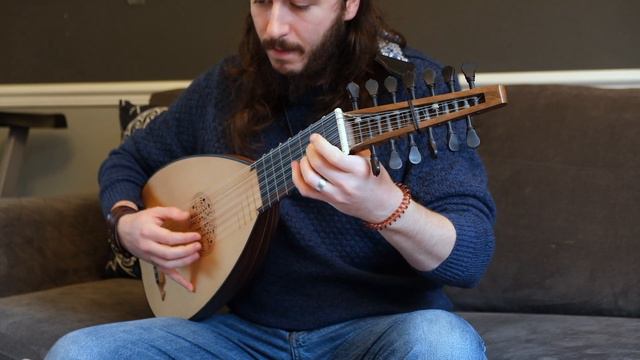 Greensleeves - Francis Cutting On Renaissance Lute