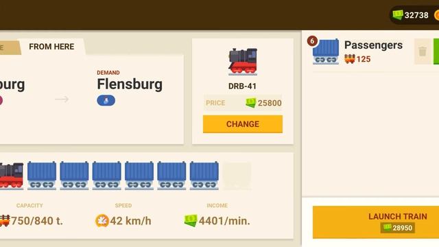 Railroad Empire (by Ararat Games) - free offline train strategy game for Android - gameplay. смотреть онлайн