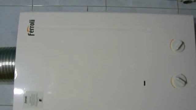Газовый проточный водонагреватель Ferroli "Zefiro C11" смотреть онлайн