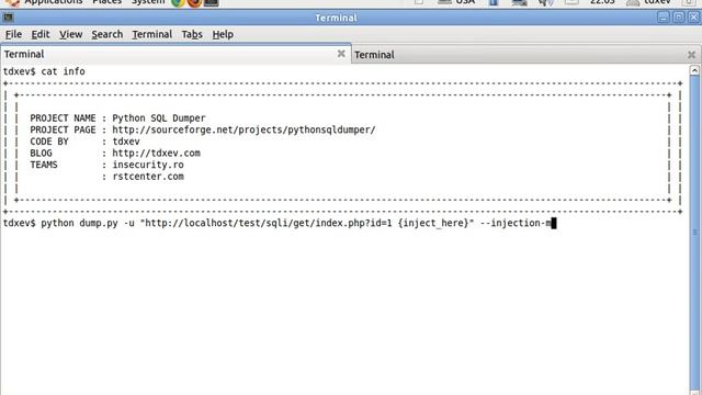 Python SQL Dumper - How to set the string option for the blind SQL injection смотреть онлайн