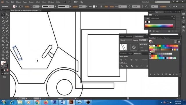 How to Make Loader Icon in illustrator | Icon Maker | Adobe Illustrator Tutorial смотреть онлайн