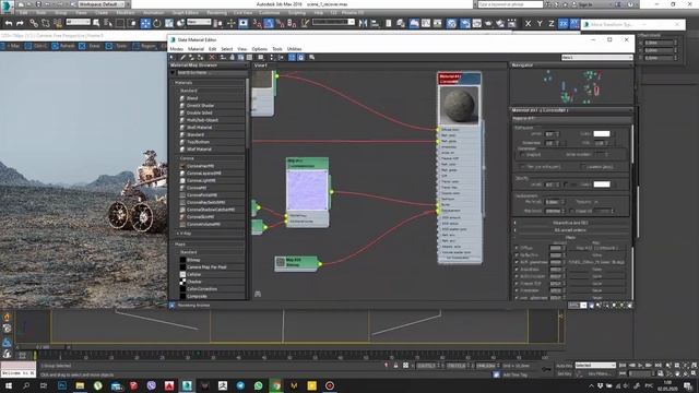 SPACE Concept Art in 3ds max + Corona Renderer + Photoshop | Timelapse | Быстрый концепт в 3ds max смотреть онлайн