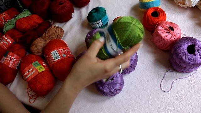 Мои запасы летней пряжи Часть 3, последняя// Подводим итоги смотреть онлайн