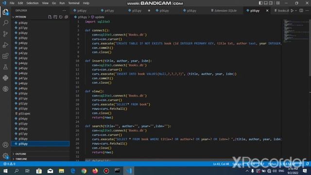 tkinter(sqlite) смотреть онлайн