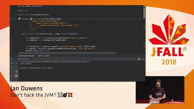 J-Fall 2018: Jan Ouwens - Don't hack the JVM? ☠️?? смотреть онлайн