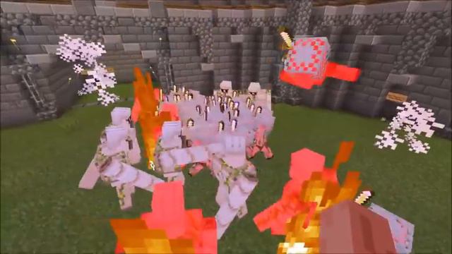 10 IRON GOLEMS VS 50 OF EVERY MOB | MINECRAFT смотреть онлайн