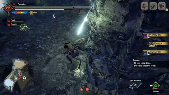Monster Hunter Rise - Frost Islands Mining Outcrops 17 Nodes Route [4:00] смотреть онлайн