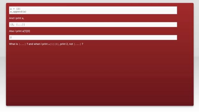 python garbage collection about list append itself смотреть онлайн