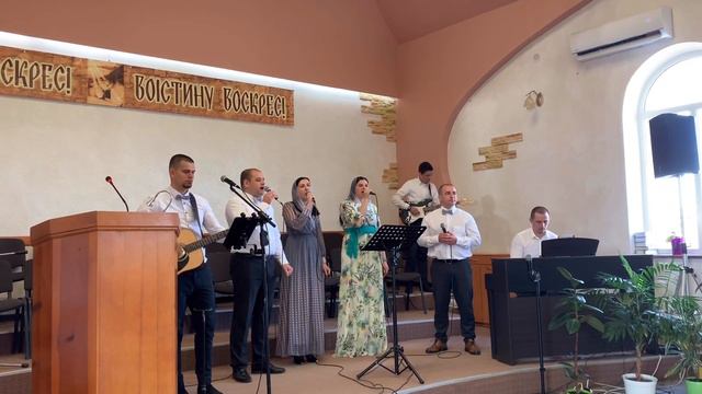 Пасхальне святкове недільне служіння церкви ХВЄ «Жива вода» смт Клесів 19 квітня 2020р. смотреть онлайн