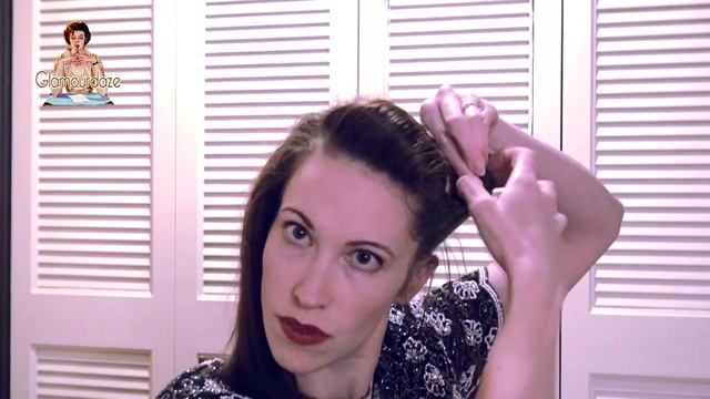 Easy 1940's Snood Hairstyle | Hair Tutorial