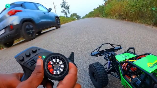 RC Moon Buggy DIY 4x4 Climber Car Unboxing & Testing - Chatpat toy tv смотреть онлайн