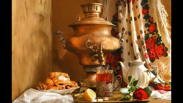 Samovar/Russian Tea Party/Russian Family/Living in Russian Countryside смотреть онлайн