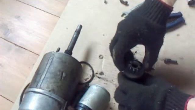 ремонт стартера уаз со снятием со стартера бендикса и переборка бендикса смотреть онлайн