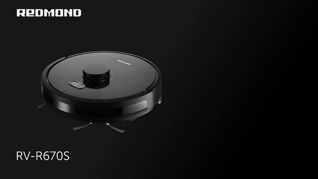 Робот-пылесос Redmond RV-R670S смотреть онлайн