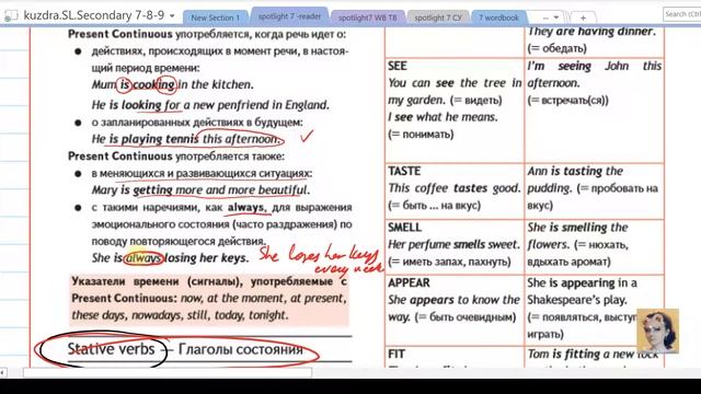 3. Spotlight 7. Module song 1. Grammar Reference 1 смотреть онлайн