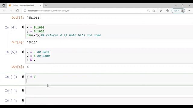 Python Fundamentals: Bitwise operators смотреть онлайн