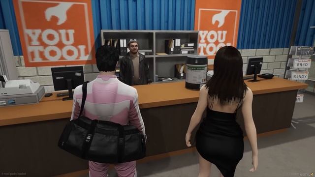 Robbing Banks with Jenna Ortega in GTA 5 смотреть онлайн