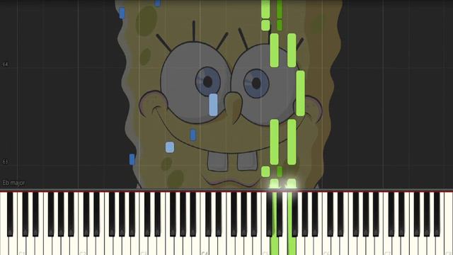 SpongeBob - PIANO MEDLEY (Synthesia)