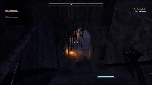 ESO with Kemot66 - Banished Cells Dungeon Walkthrough (Nightblade DPS class) смотреть онлайн