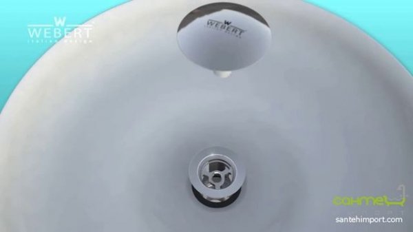 Донный клапан для раковины Webert Easy Lift (Италия) (www.santehimport.com)