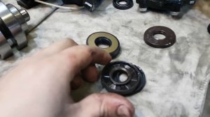 ⚙️??Лодочный мотор HANGKAI. Нет мощности. Коммутатор и сальники коленвала.