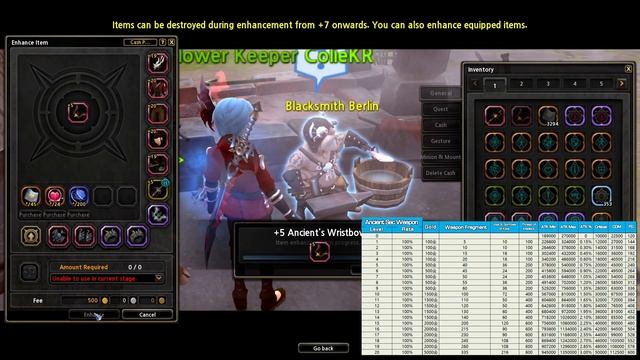 Enhance 0 to +20 Ancient Weapon / Detail Enhance Info / Dragon Nest Korea смотреть онлайн