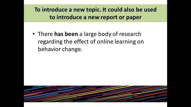 Present Perfect Tense in Academic Writing смотреть онлайн